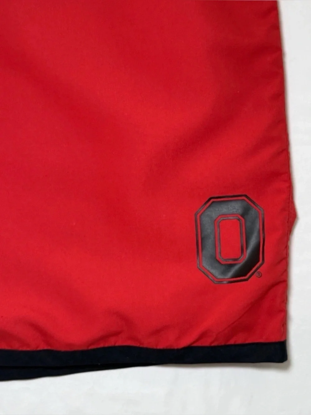 Ohio State Buckeyes Lined Swim Shorts Trunks XXL Red White Black 37x11